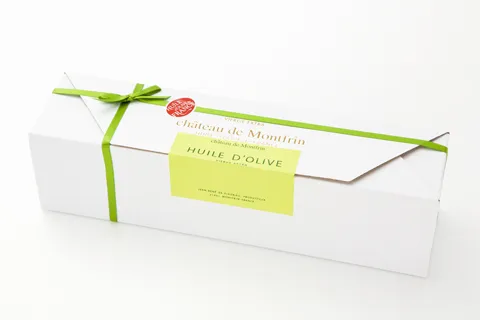 500ml 1本入りの化粧箱（グリーンリボン）